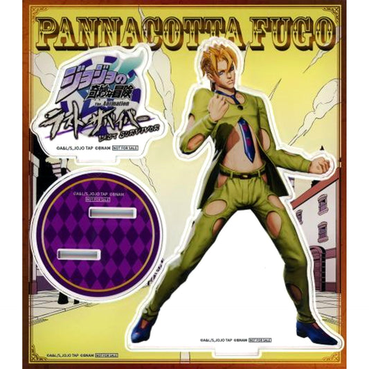 Pannacotta Fugo Character Acrylic Stand JoJo's Bizarre Adventure Last Survivor Original Goods Get Campaign 2nd Point Exchange Prize [USED]