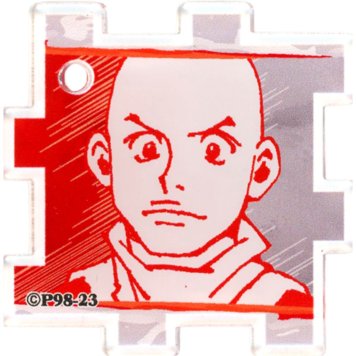 Hanzo Hunter x Hunter Connected Acrylic Puzzle Collection Yoshihiro Togashi Exhibition Puzzle Limited Key Chain [USED]