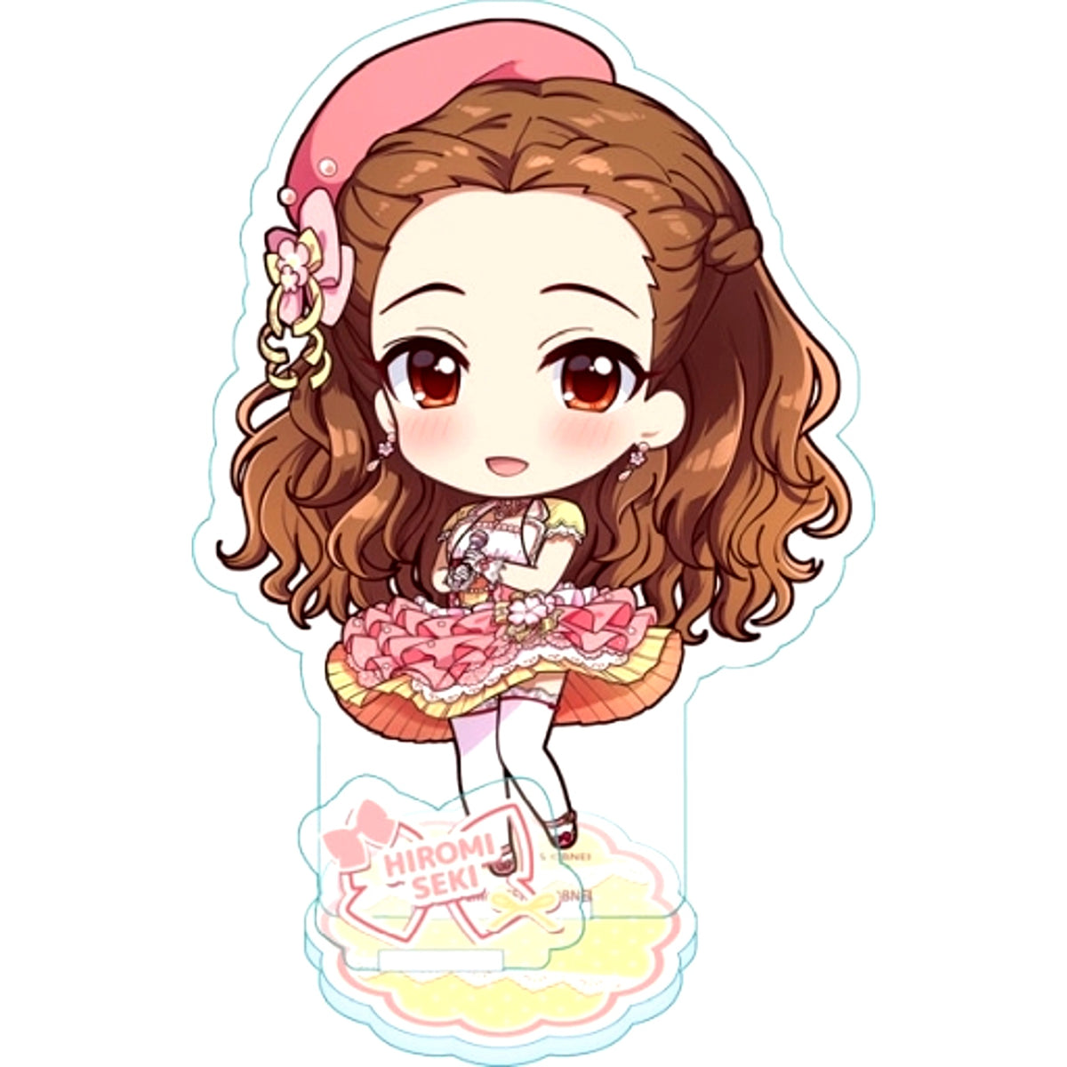 Hiromi Seki The Idolm@ster Cinderella Girls Puchichoco Acrylic Stand [USED]