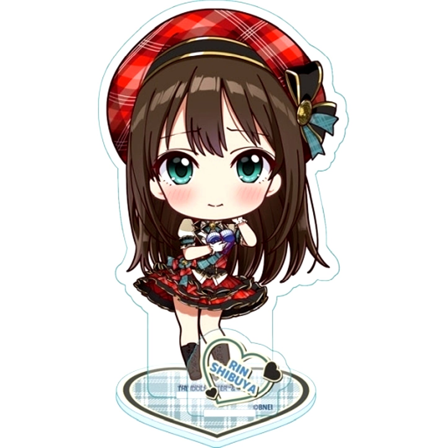 Rin Shibuya The Idolm@ster Cinderella Girls Puchichoco Acrylic Stand [USED]