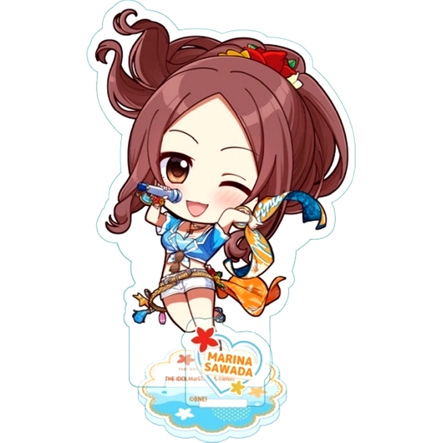 Marina Sawada The Idolm@ster Cinderella Girls Puchichoco Acrylic Stand [USED]
