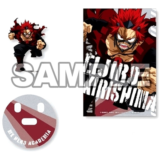 Eijiro Kirishima My Hero Academia Acrylic Stand with Background Postcard [USED]