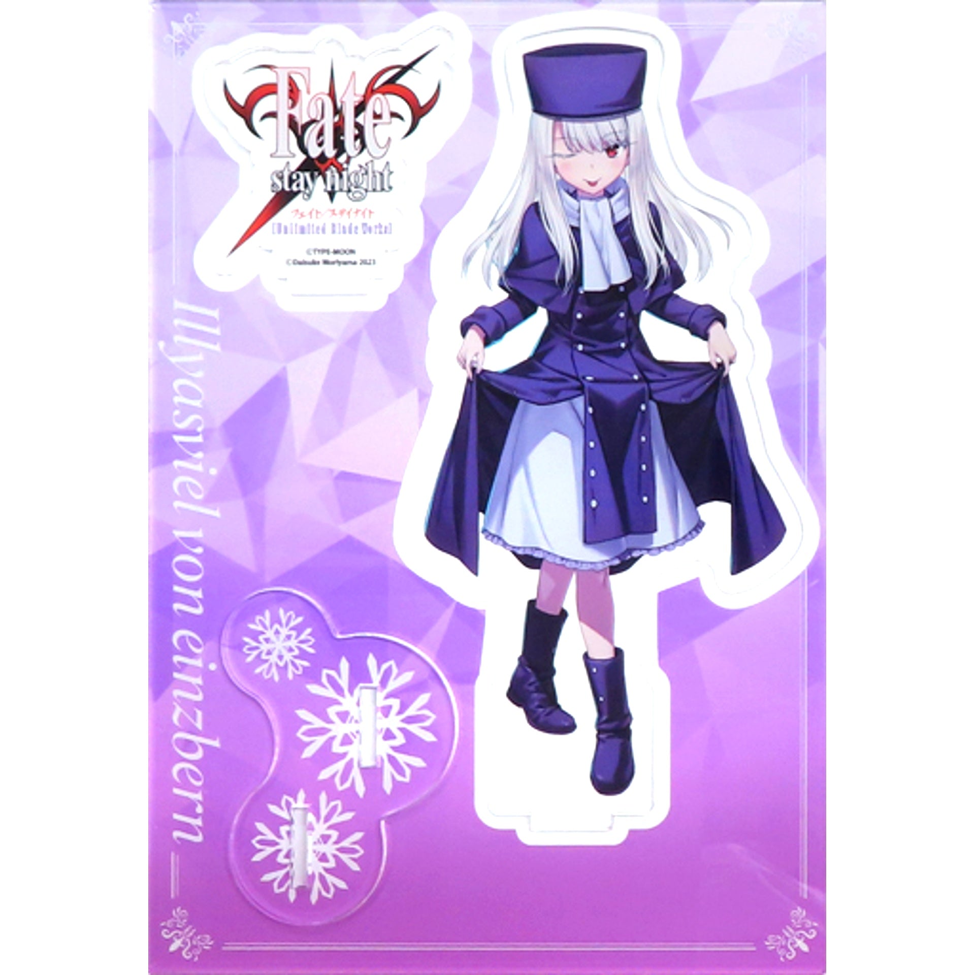 Illyasviel von Einzbern Single Item Comics Fate/stay night Unlimited Blade Works Vol.4 Illustration Acrylic Stand Figure Melonbooks Limited Edition Bundle Bonus [USED]