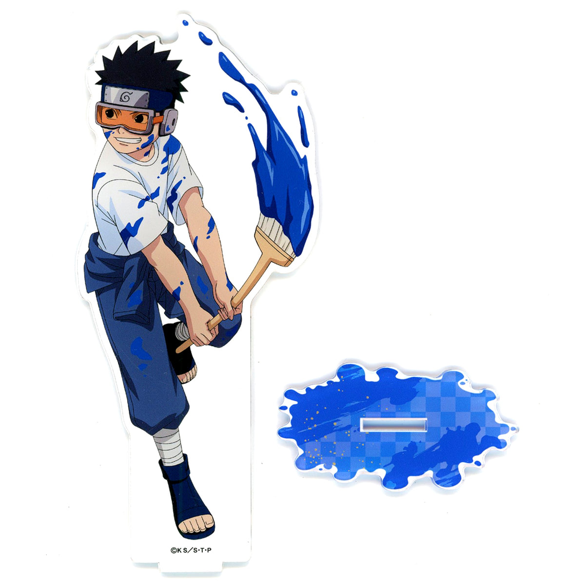 Obito Uchiha Paint Acrylic Stand Naruto Shippuden POP-UP STORE PickUp Rankin Shibuya Chikamichi [USED]