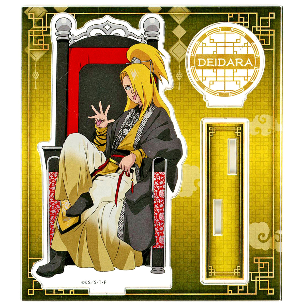 Deidara Throne Ver. Acrylic Stand Naruto: Shippuden Goods Fair in animate [USED]