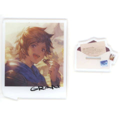 Granblue Fantasy Gran Valentine Card Acrylic Stand Granblue Festival 2023 Exclusive Acrylic Stands [USED]