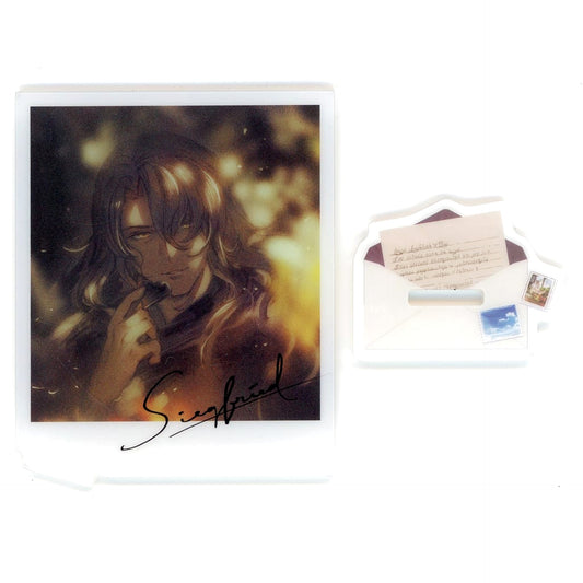 Granblue Fantasy Siegfried Valentine Card Acrylic Stand Granblue Festival 2023 Exclusive Acrylic Stands [USED]