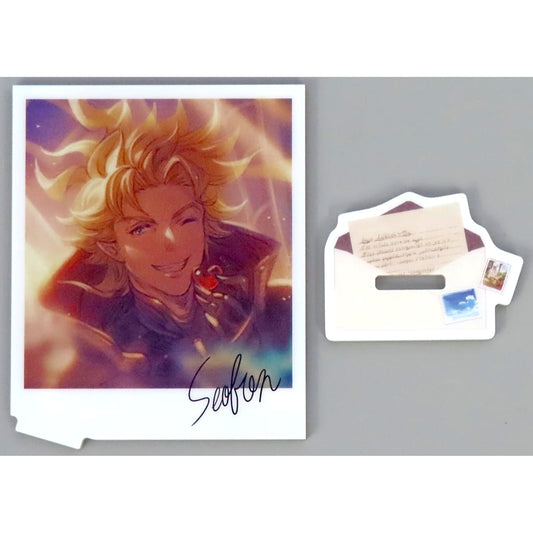 Granblue Fantasy Seofon Valentine Card Acrylic Stand Granblue Festival 2023 Exclusive Acrylic Stands [USED]