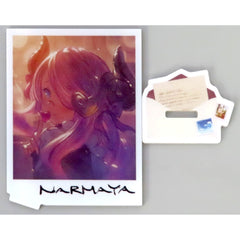 Granblue Fantasy Narumea Valentine Card Acrylic Stand Granblue Festival 2023 Exclusive Acrylic Stands [USED]