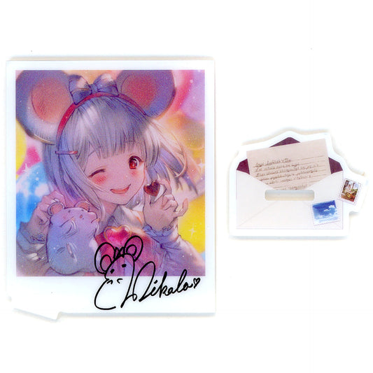Granblue Fantasy Vikala Valentine Card Acrylic Stand Granblue Festival 2023 Exclusive Acrylic Stands [USED]