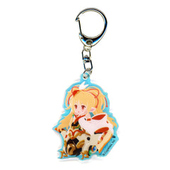 Granblue Fantasy Mahira Aurora Acrylic Keychain Twelve Divine Generals Granblue Festival 2023 Exclusive Keychains [USED]