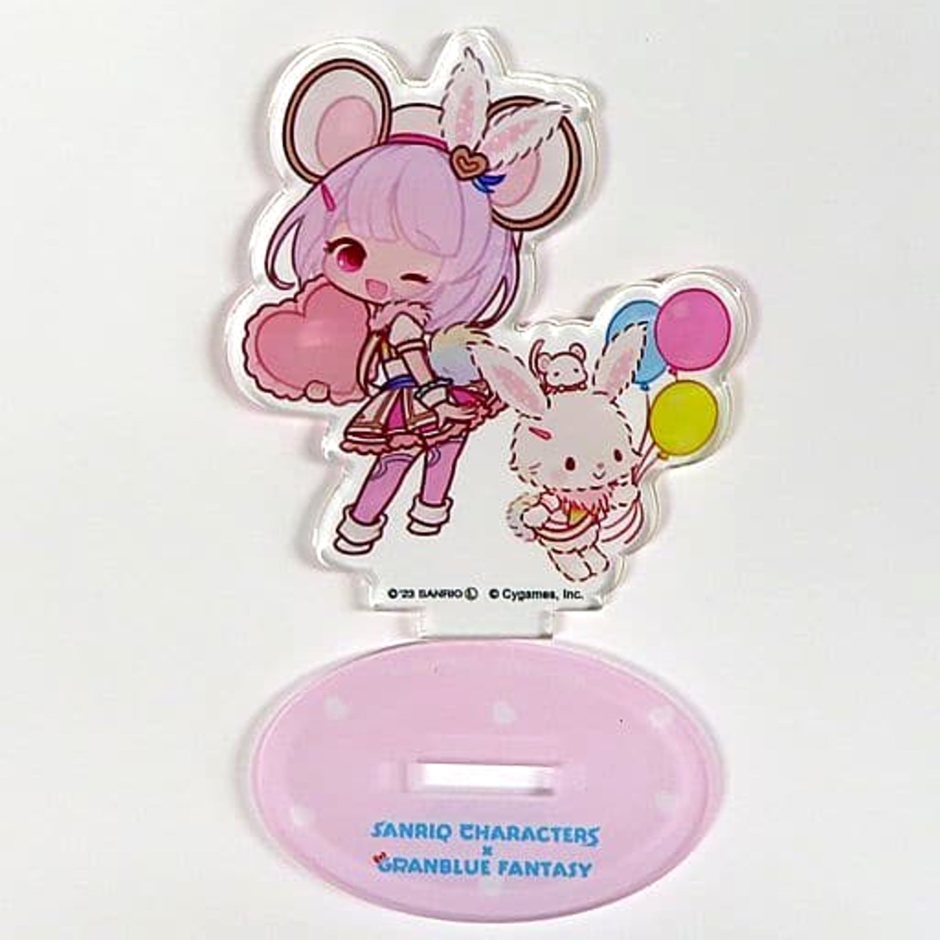 Granblue Fantasy x Sanrio Characters Vikala Wish Me Mell Trading Acrylic Keychain Granblue Festival 2023 Exclusive Acrylic Stands [USED]