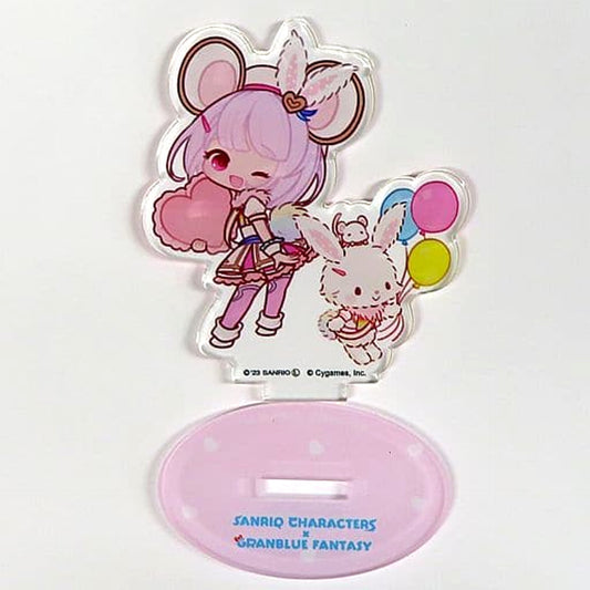 Granblue Fantasy x Sanrio Characters Vikala Wish Me Mell Trading Acrylic Keychain Granblue Festival 2023 Exclusive Acrylic Stands [USED]