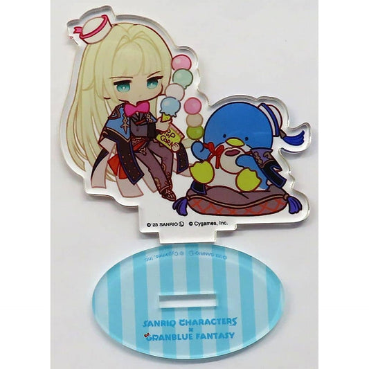 Granblue Fantasy x Sanrio Characters Cassius Tuxedo Sam Trading Acrylic Keychain Granblue Festival 2023 Exclusive Acrylic Stands [USED]