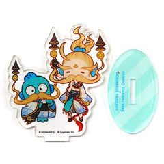 Granblue Fantasy x Sanrio Characters Anre Hangyodon Trading Acrylic Keychain Granblue Festival 2023 Exclusive Acrylic Stands [USED]