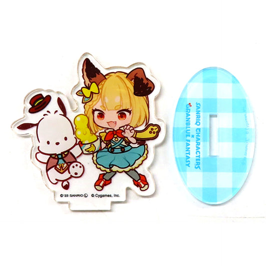 Vajra x Pochacco Granblue Fantasy x Sanrio Characters Fes 2023 Trading Acrylic Stand [USED]