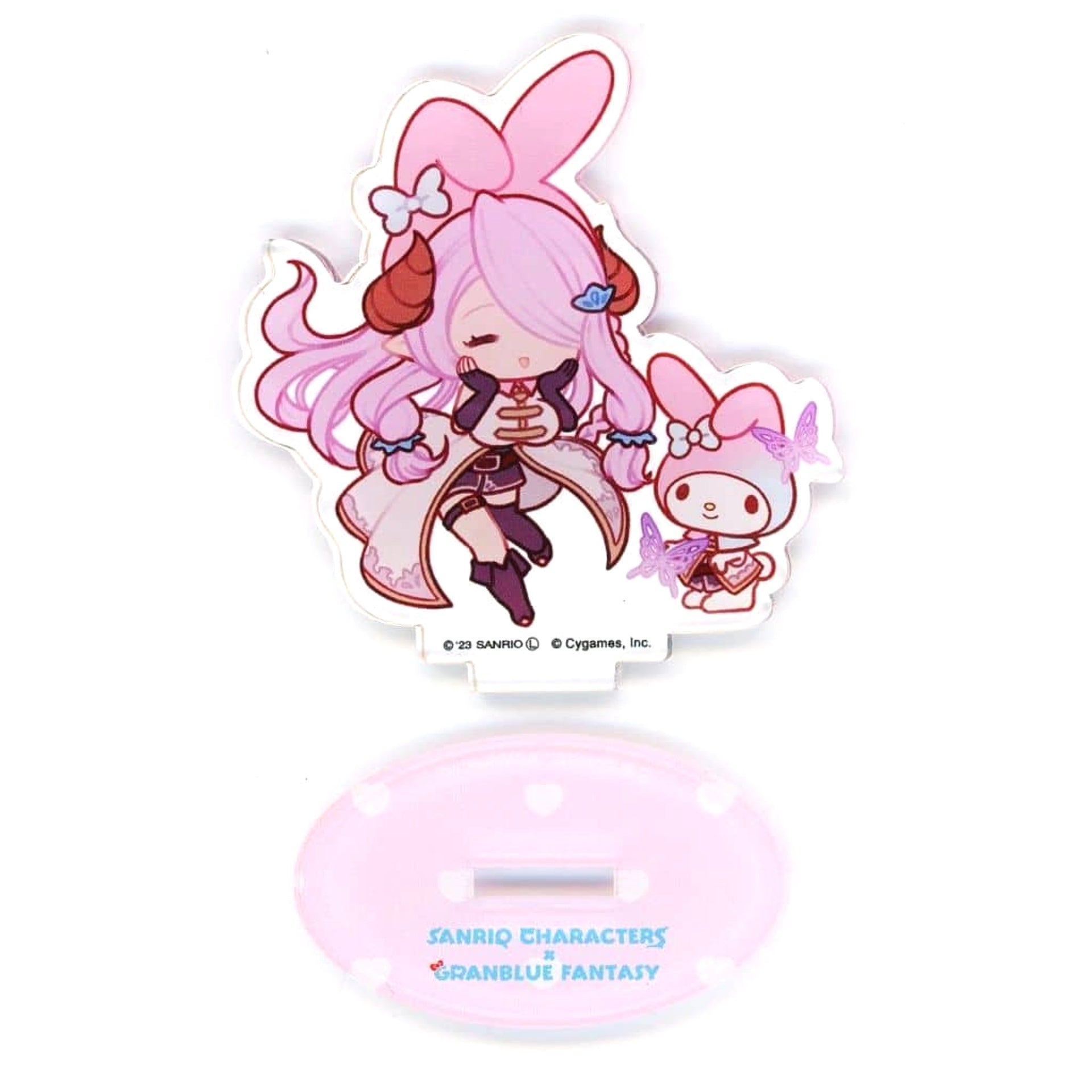 Granblue Fantasy x Sanrio Characters Narumea My Melody Trading Acrylic Keychain Granblue Festival 2023 Exclusive Acrylic Stands [USED]