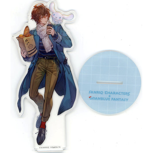 Granblue Fantasy x Sanrio Characters Cinnamoroll Sandalphon Acrylic Stand Granblue Festival 2023 Exclusive Acrylic Stands [USED]