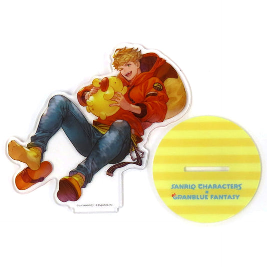 Granblue Fantasy x Sanrio Characters Pompompurin Vane Acrylic Stand Granblue Festival 2023 Exclusive Acrylic Stands [USED]