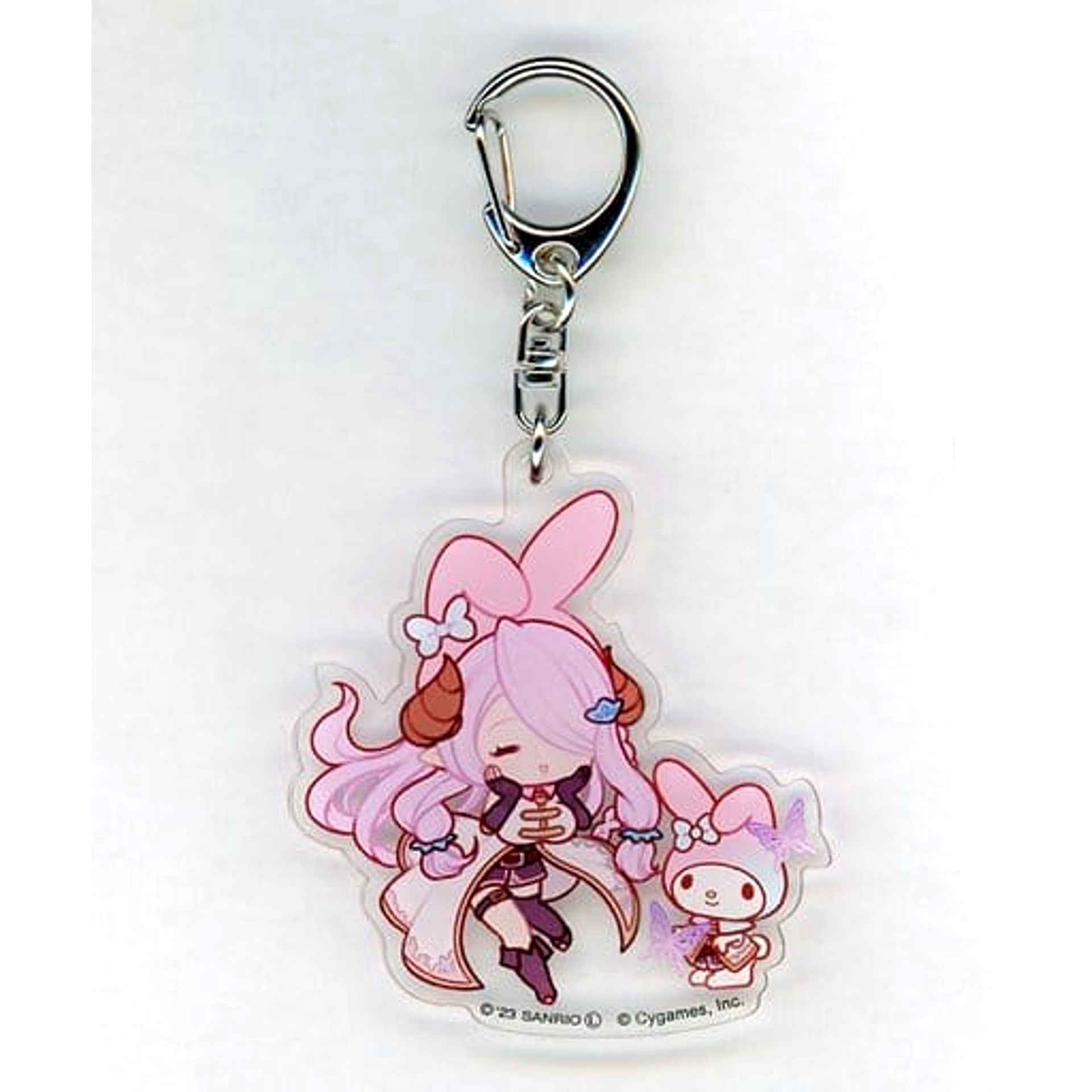 Granblue Fantasy x Sanrio Characters Narumea My Melody Trading Acrylic Keychains Granblue Festival 2023 Exclusive Keychains [USED]