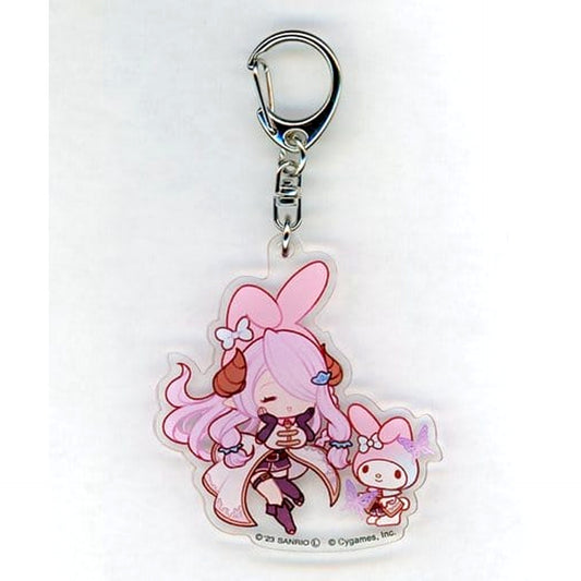 Granblue Fantasy x Sanrio Characters Narumea My Melody Trading Acrylic Keychains Granblue Festival 2023 Exclusive Keychains [USED]