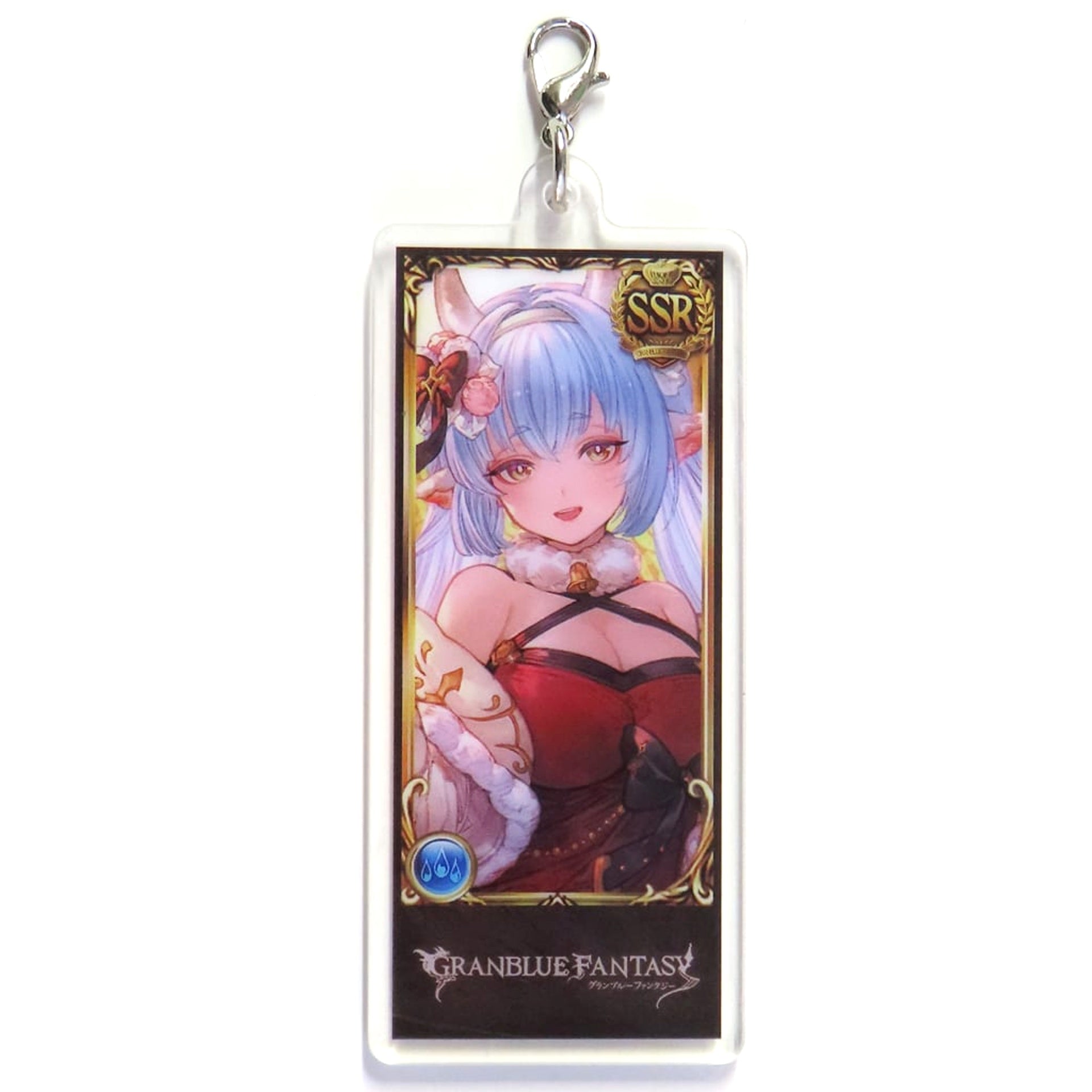 Granblue Fantasy Catura Water Christmas Formation Acrylic Charm Vol.4 Granblue Festival 2023 Exclusive Charm [USED]