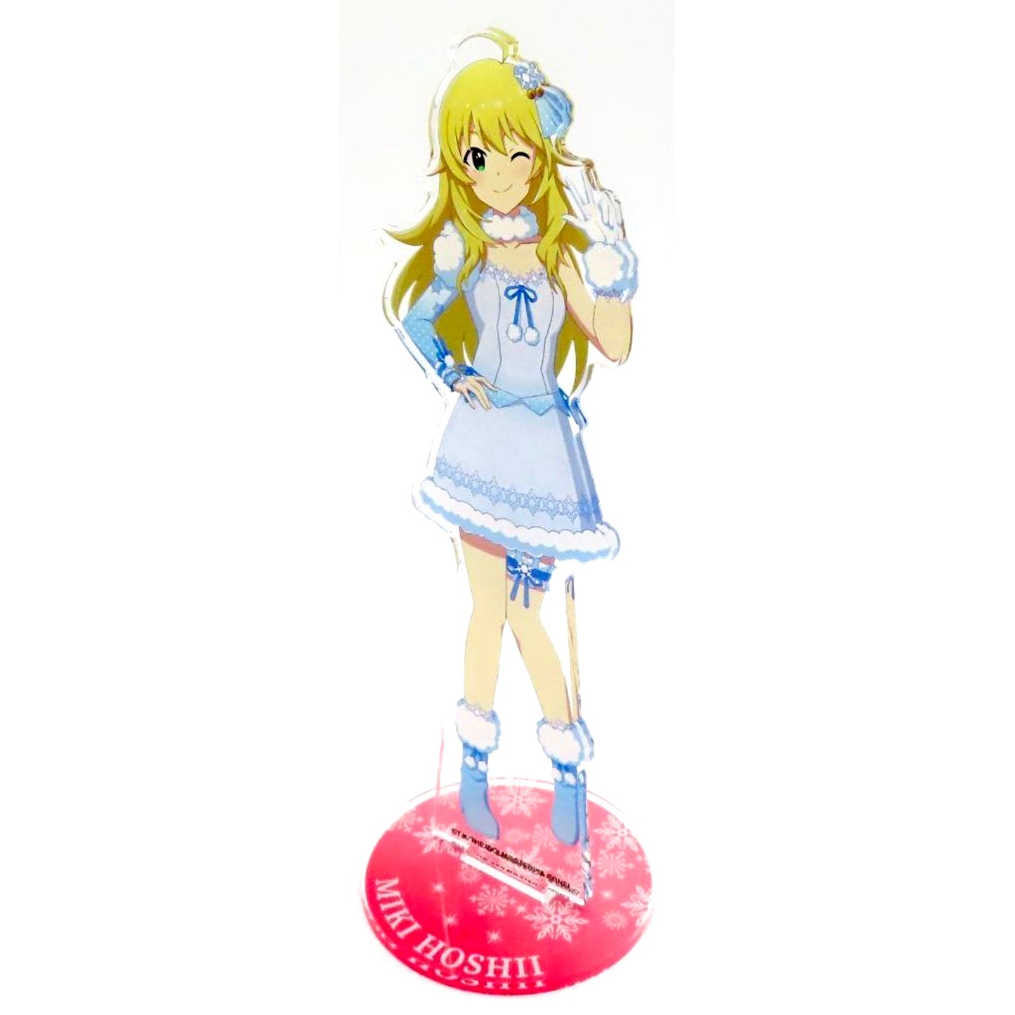 Miki Hoshii Yukukuru 2023 Ver. Official Acrylic Stand The Idolmaster 765PRO ALLSTARS [USED]