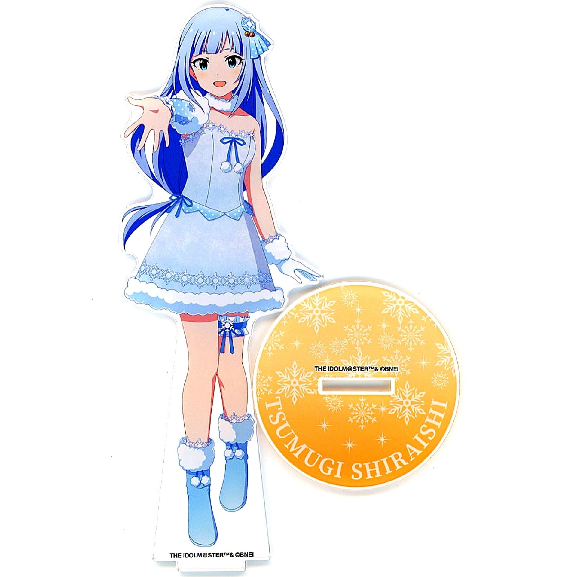 Tsumugi Shiraishi The Idolmaster Million Live! Official Acrylic Stand Yukukuru 2023 Ver. [USED]