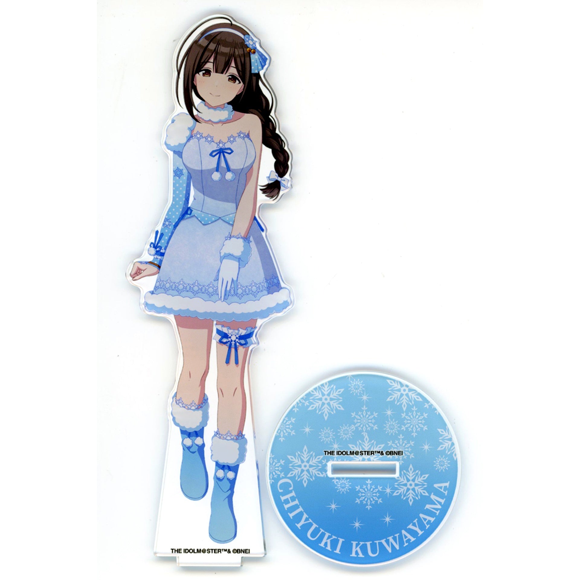 Chiyuki Kuwayama Yukukuru 2023 Ver. Official Acrylic Stand The Idolmaster Shiny Colors [USED]
