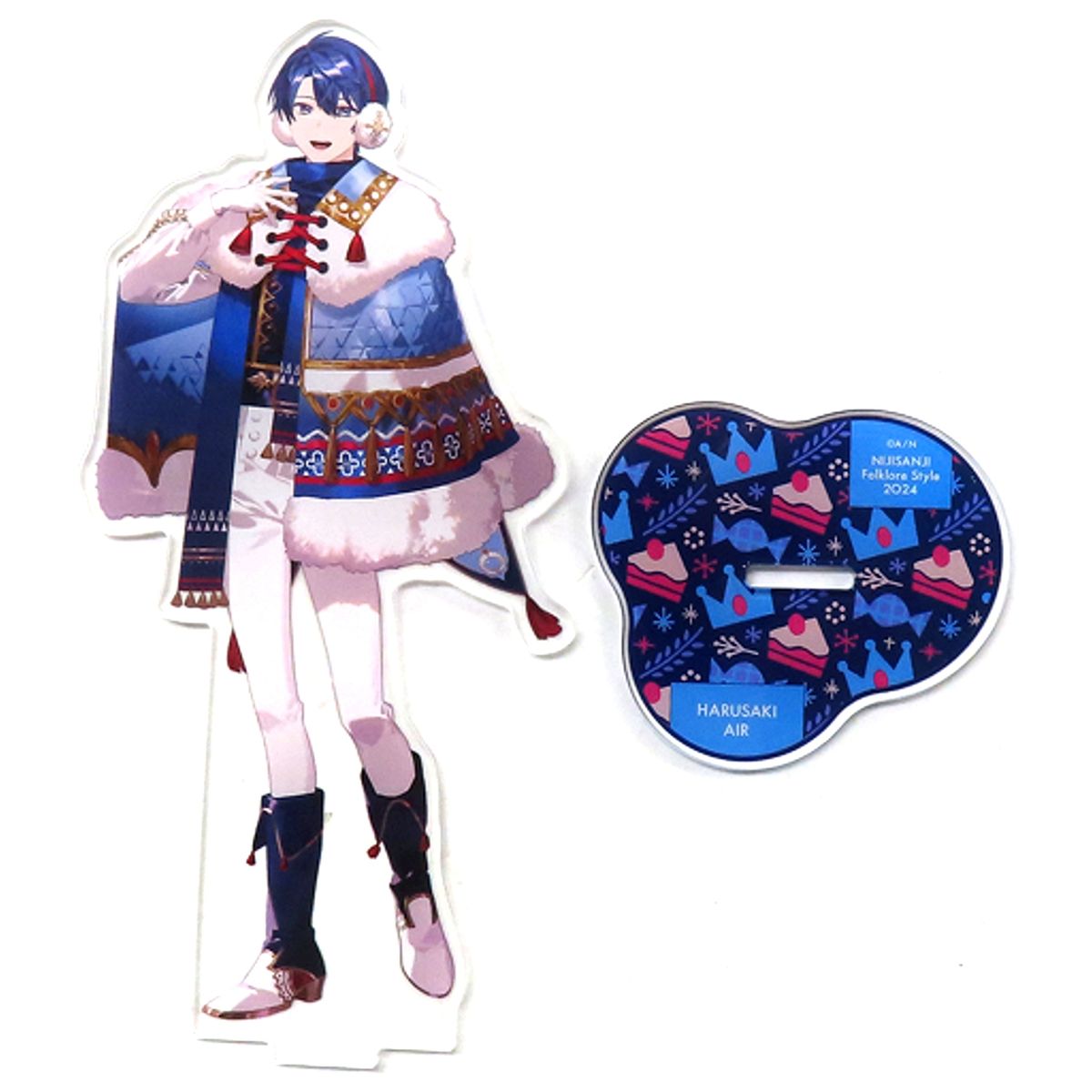 Harusaki Air Acrylic Stand Virtual YouTuber Nijisanji Folklore Style 2024 [USED]