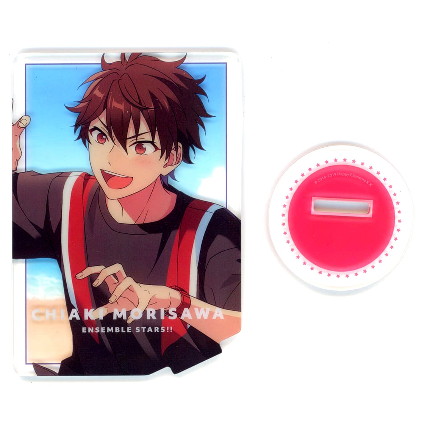 Chiaki Morisawa Ensemble Stars!! Diagonal Acrylic Stand Vol.2 No.12 [USED]