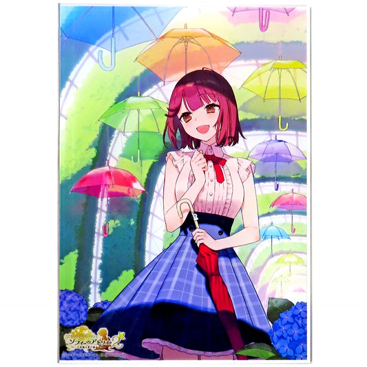 Sophie Neuenmuller B5 Atelier Sophie 2: The Alchemist of the Mysterious Dream Gust Shop Limited Acrylic Plate [USED]