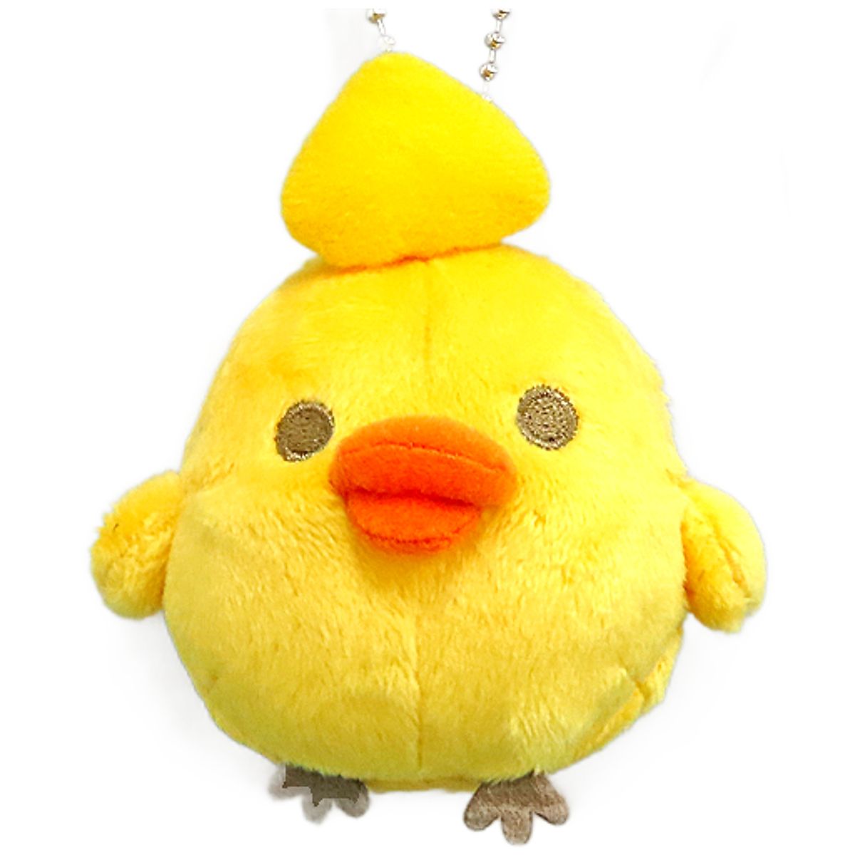 Rirakkuma Kiiroitori Oden ni Narikiri Mascot Keychain Keychains [USED]