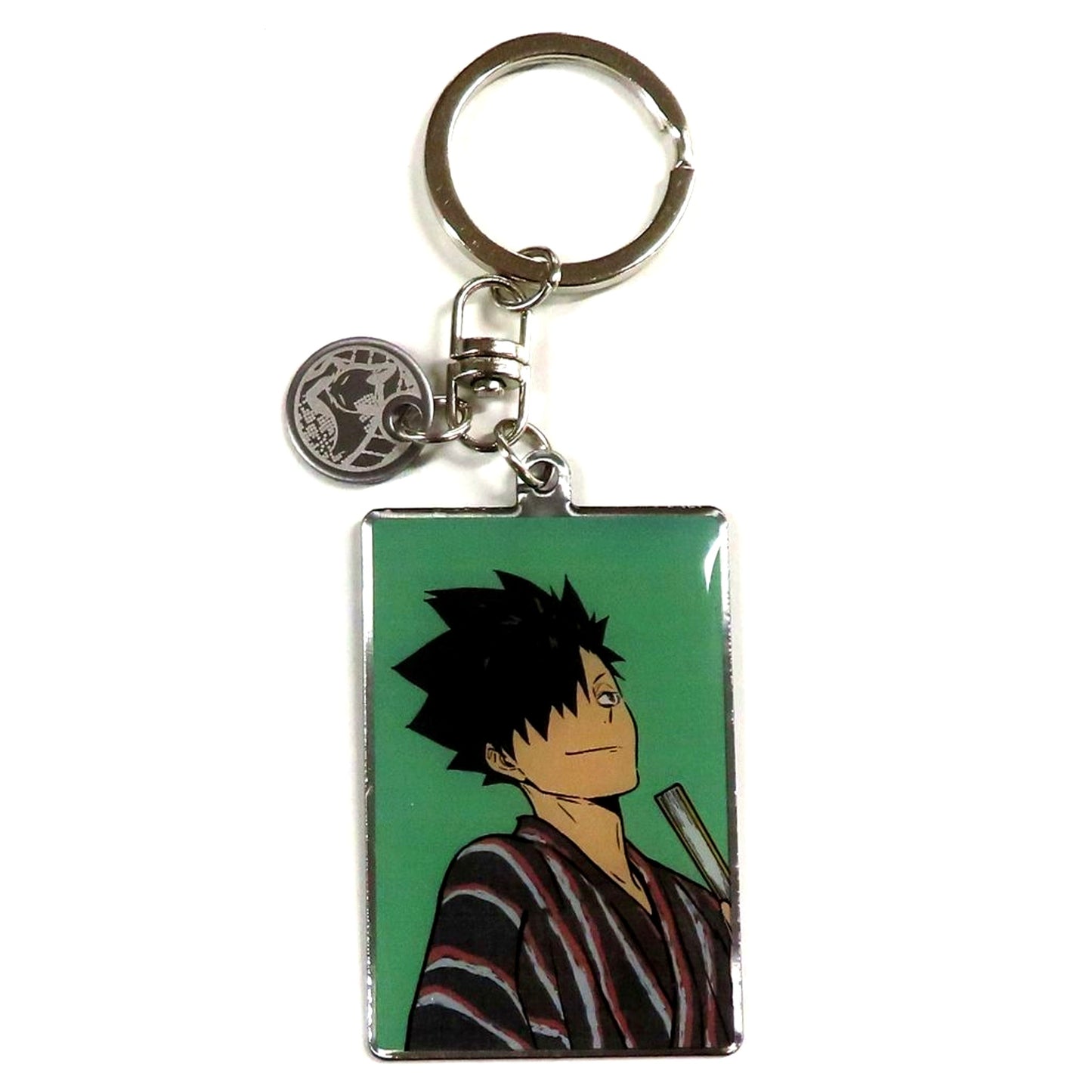 Tetsuro Kuroo Haikyu!! Trading Metal Keychain Haikyu Shikikei Natsu no Jin [USED]