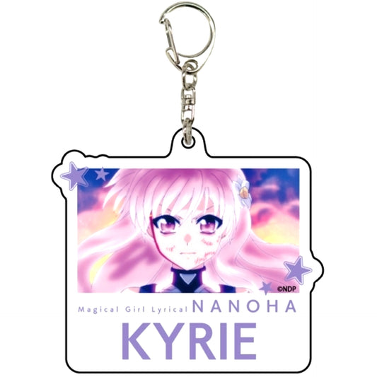 Kyrie Florian 07. Scene Shot Illustration Magical Girl Lyrical Nanoha Detonation Acrylic Keychain [USED]