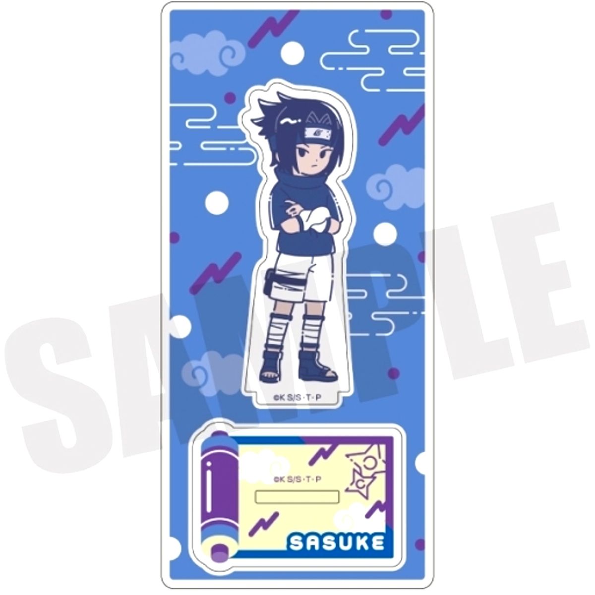Sasuke Uchiha B. Naruto Retopop Acrylic Stand [USED]