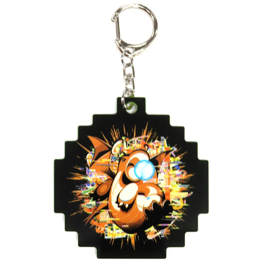 Pokemon Dragonite Acrylic Keychain Hyper Beam Pokemon Center Limited Keychains [USED]