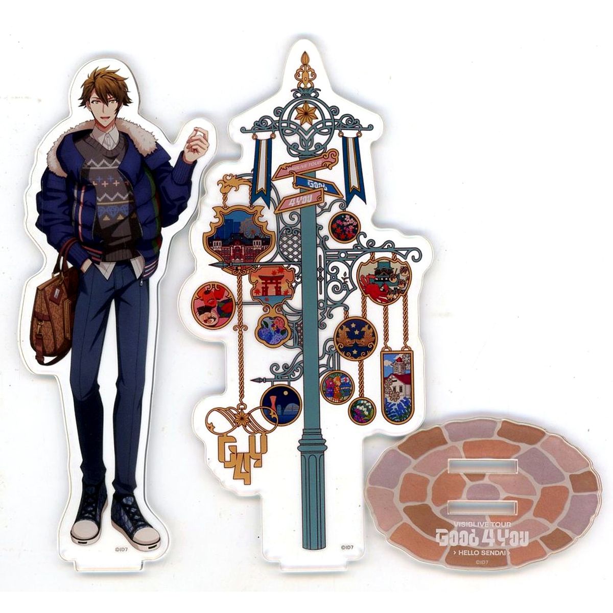 Ryunosuke Tsunashi IDOLiSH7 VISIBLIVE TOUR "Good 4 You" Sendai Acrylic Stand [USED]