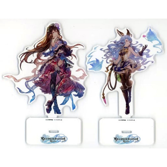 GRANBLUE FANTASY: Relink Ferry Rosetta Acrylic Figure 2 Types WonderGOO Limited Bonus for PS5/PS4 Game Limited Set Acrylic Stands [USED]
