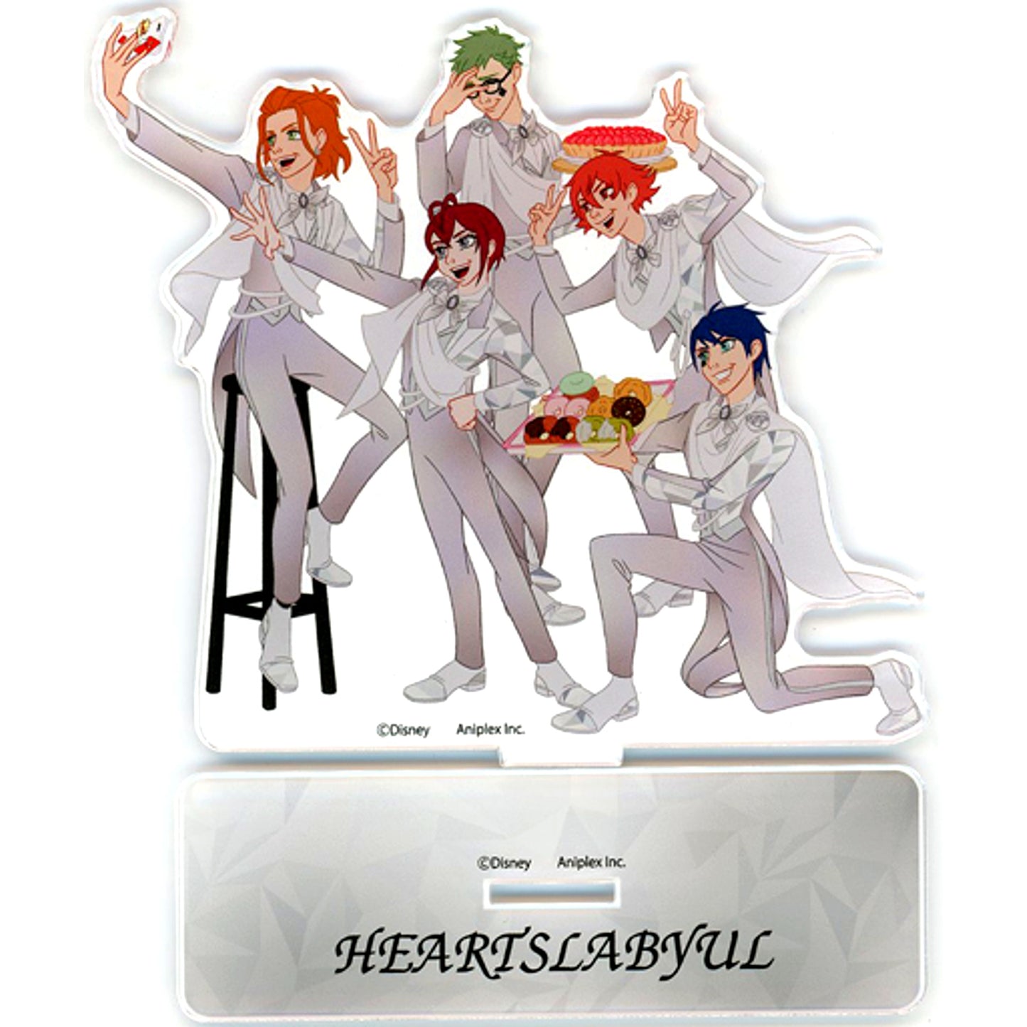 Heartslabyul Dormitory Disney Twisted Wonderland D100 Art Ver. Acrylic Stand [USED]