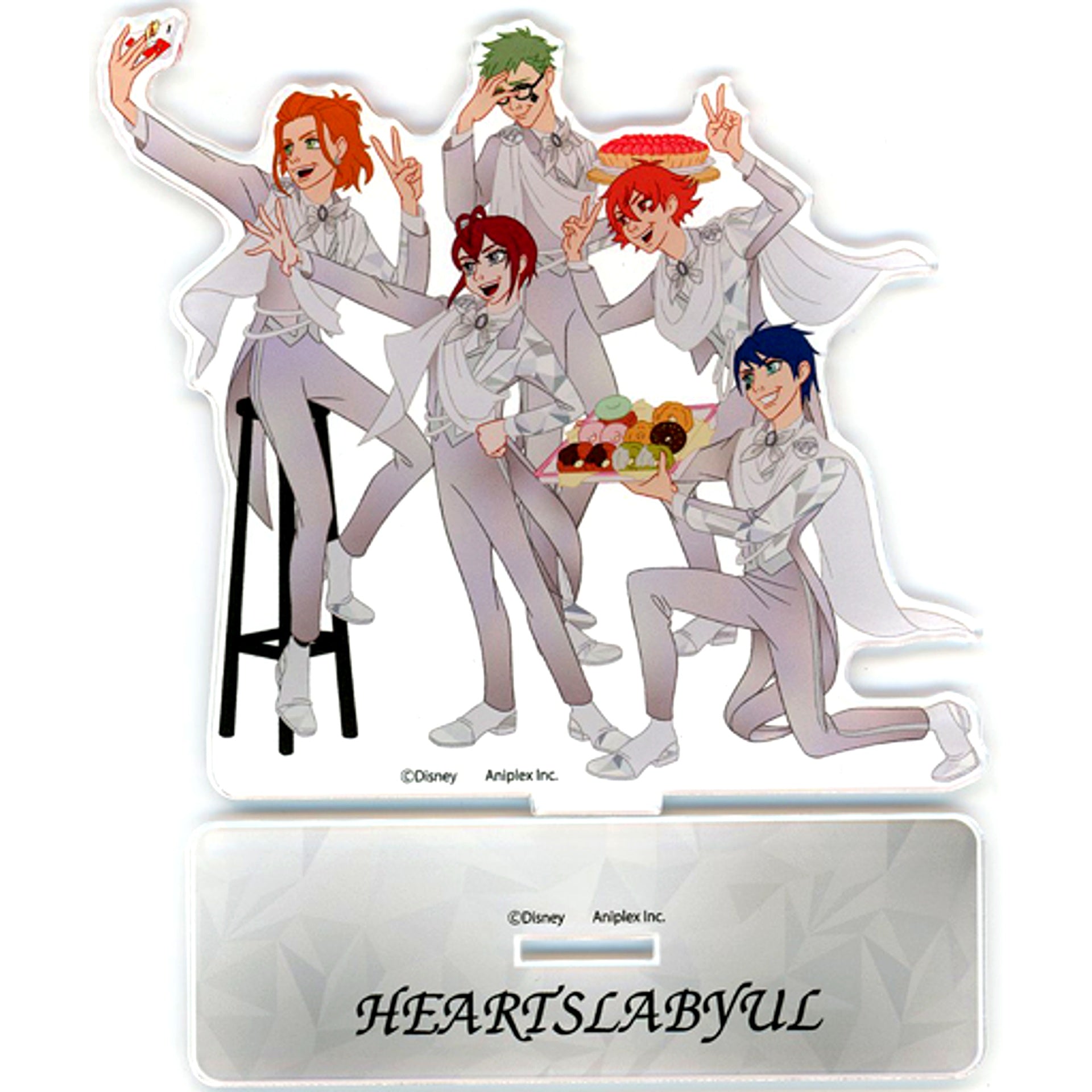 Heartslabyul Dormitory Disney Twisted Wonderland D100 Art Ver. Acrylic Stand [USED]