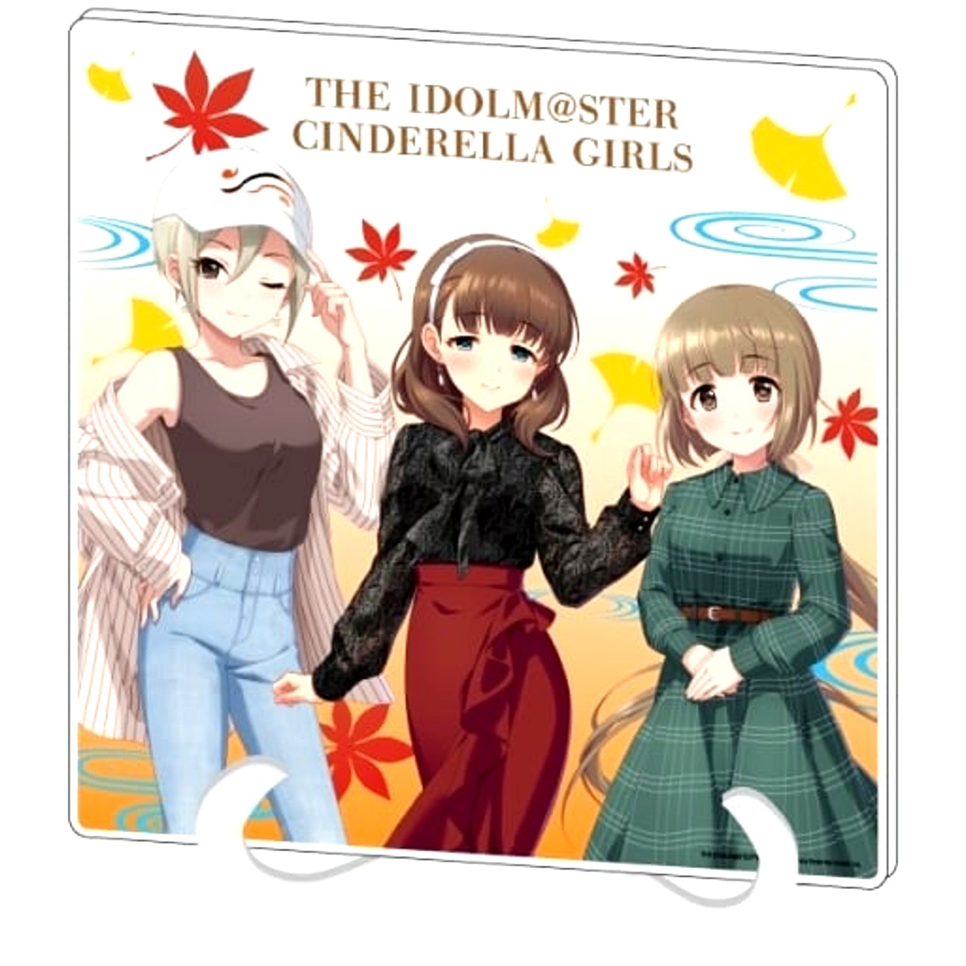 Alignment Design Autumn Coord ver. The Idolmaster Cinderella Girls Drawn Illustration Acrylic Art Board 01 [USED]