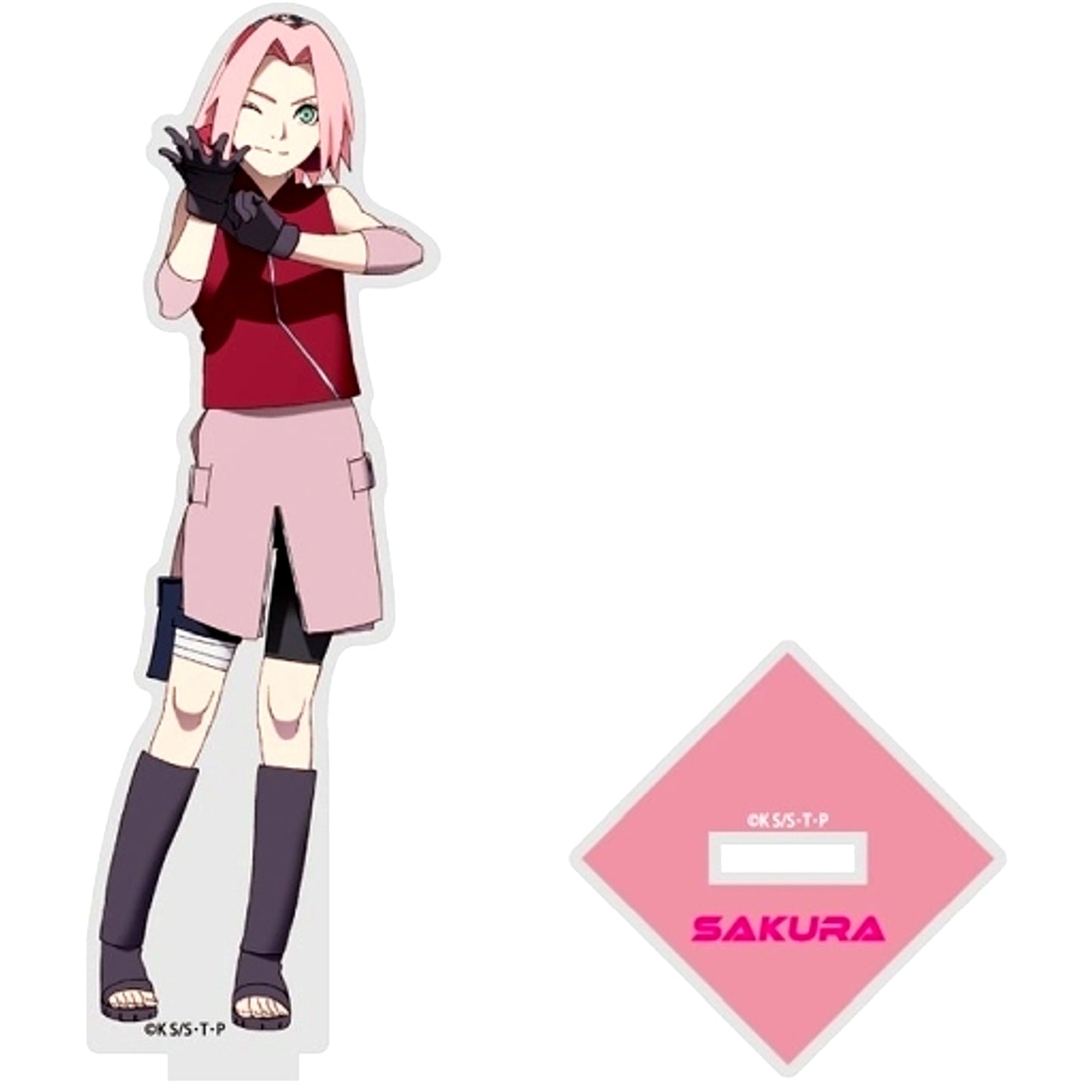 Sakura Haruno Acrylic Stand Naruto Shippuden [USED]