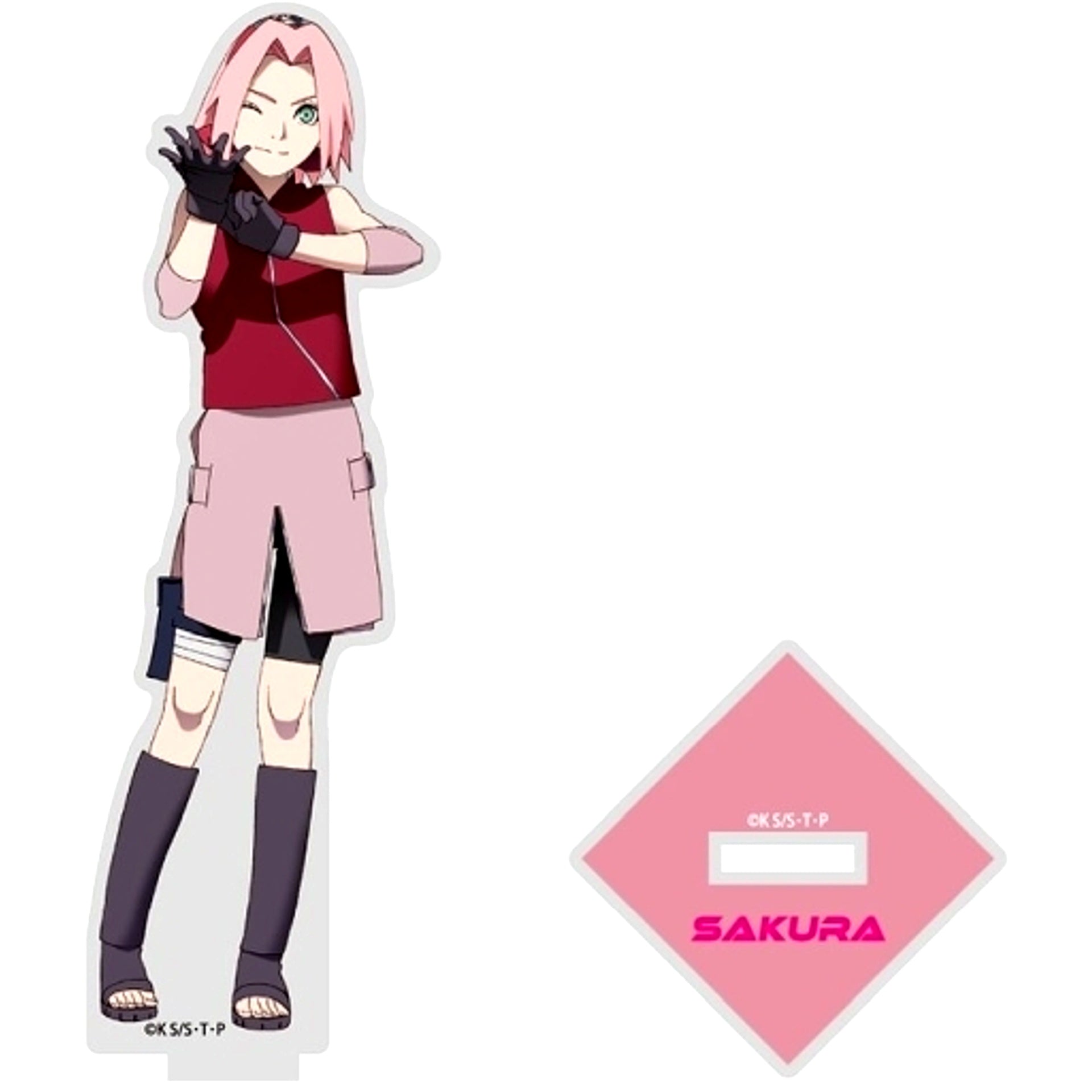 Sakura Haruno Acrylic Stand Naruto Shippuden [USED]