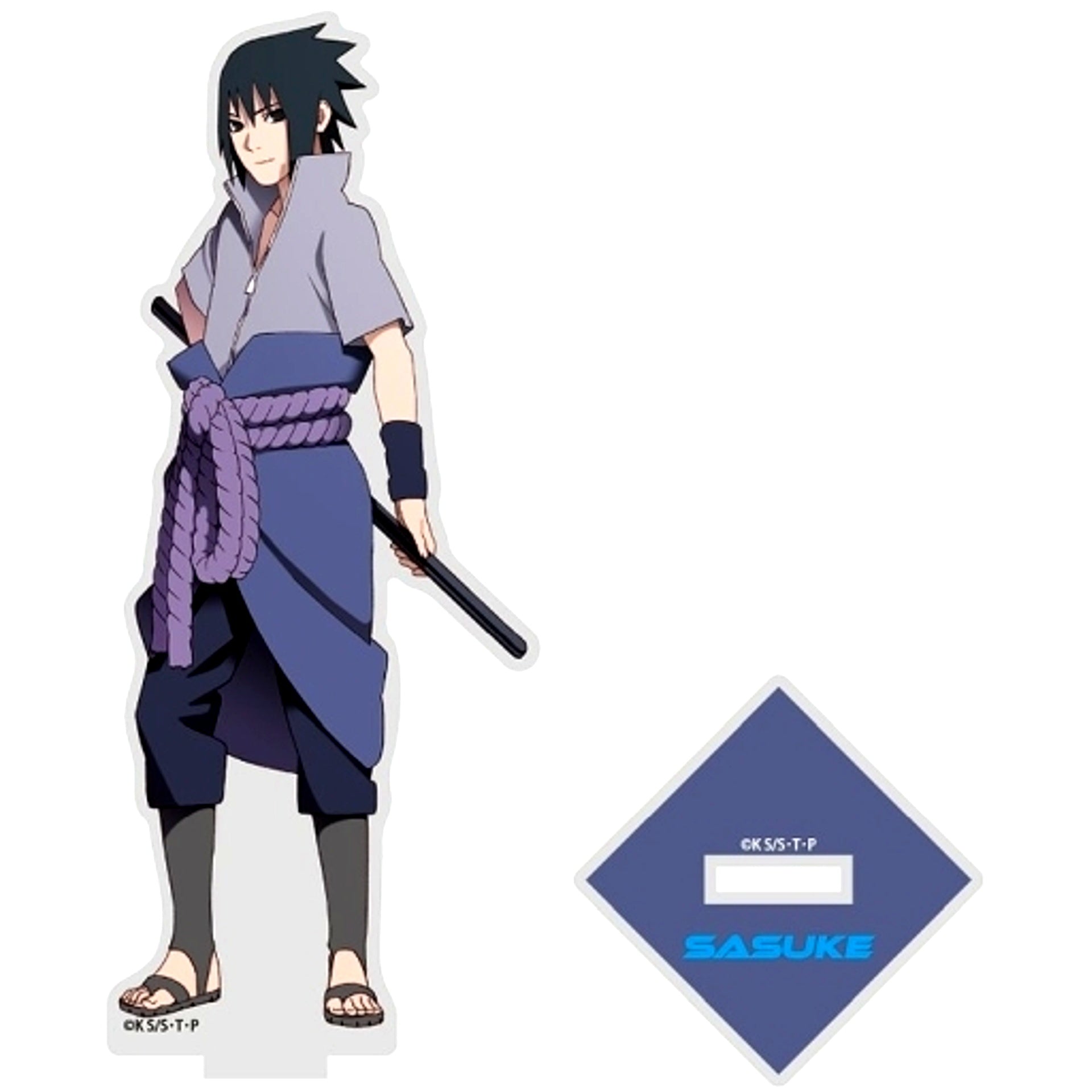 Sasuke Uchiha Acrylic Stand Ver. 2.0 Naruto Shippuden [USED]