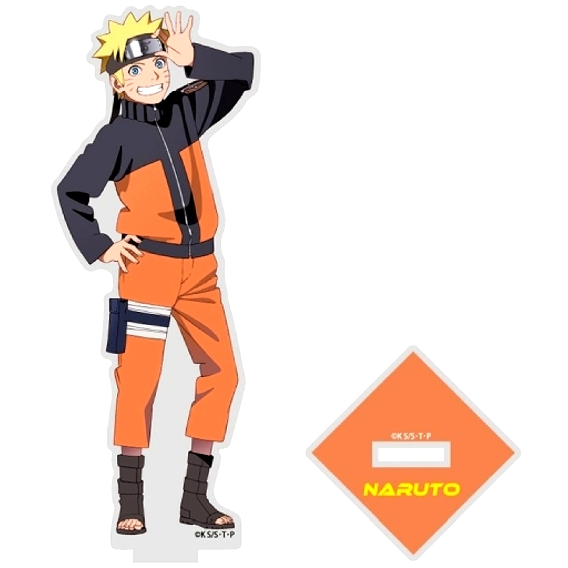 Naruto Uzumaki Acrylic Stand Ver. 2.0 Naruto Shippuden [USED]