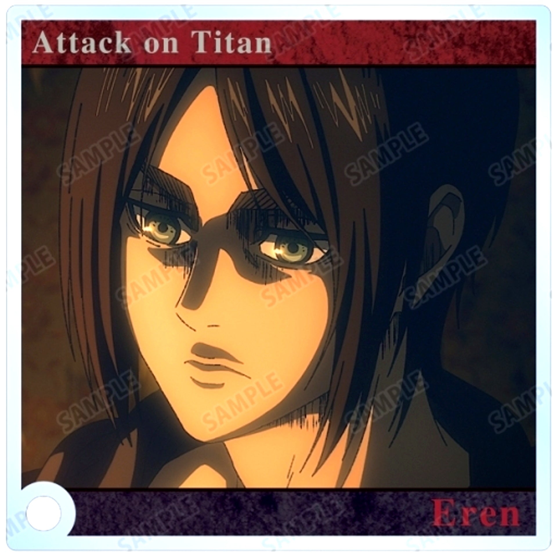 Eren Yeager Trading Scene Shot Acrylic Stand Panel Attack on Titan [USED]