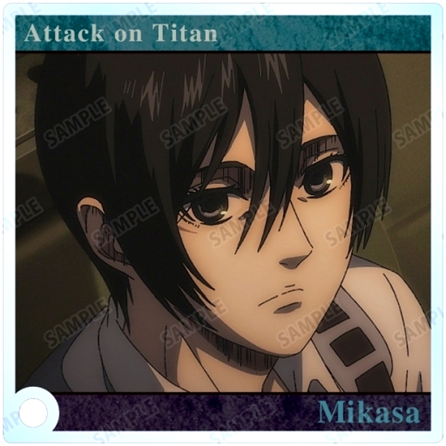 Mikasa Ackerman Attack on Titan Trading Scene Shot Acrylic Stand Panel [USED]