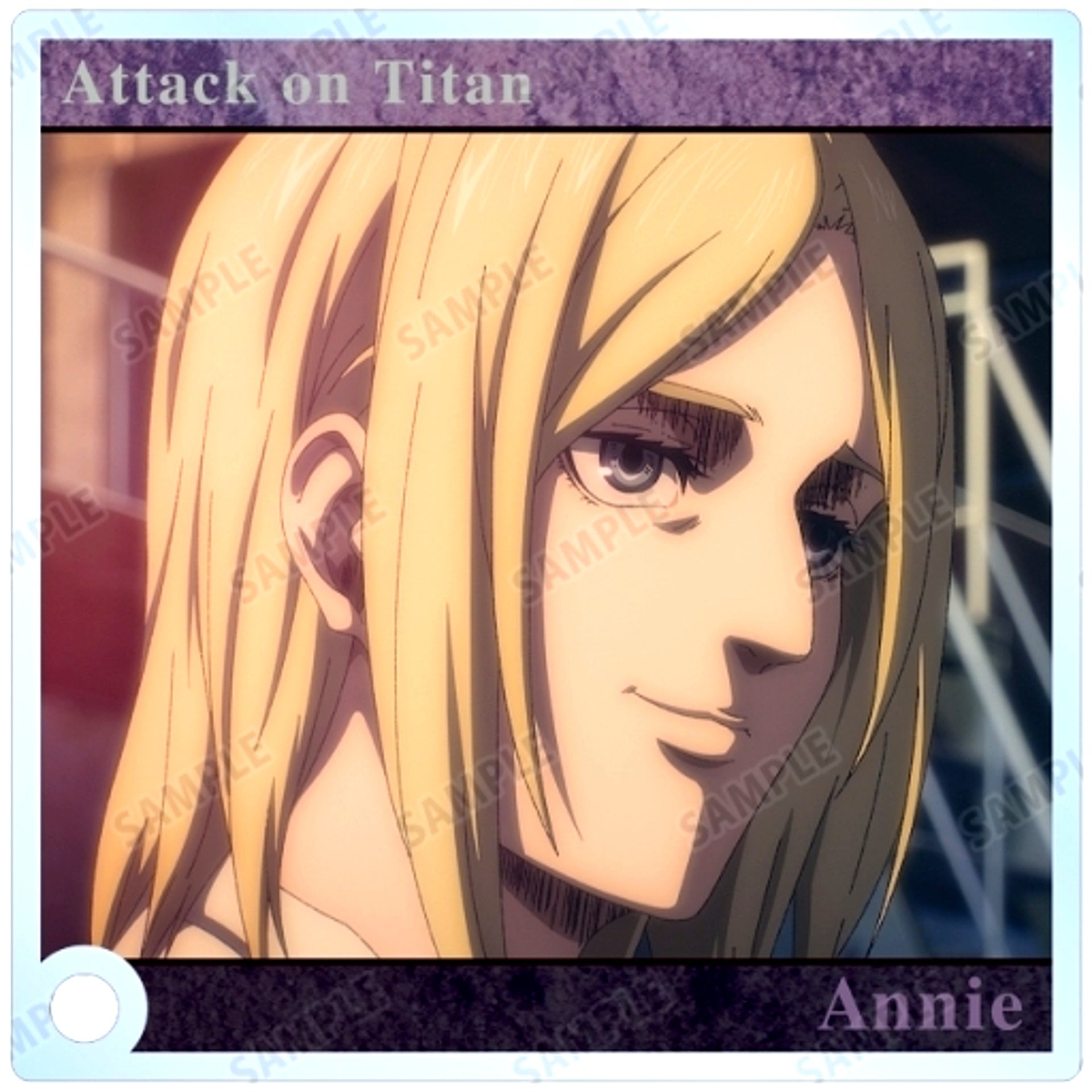 Annie Leonhart Attack on Titan Trading Scene Shot Acrylic Stand Panel [USED]