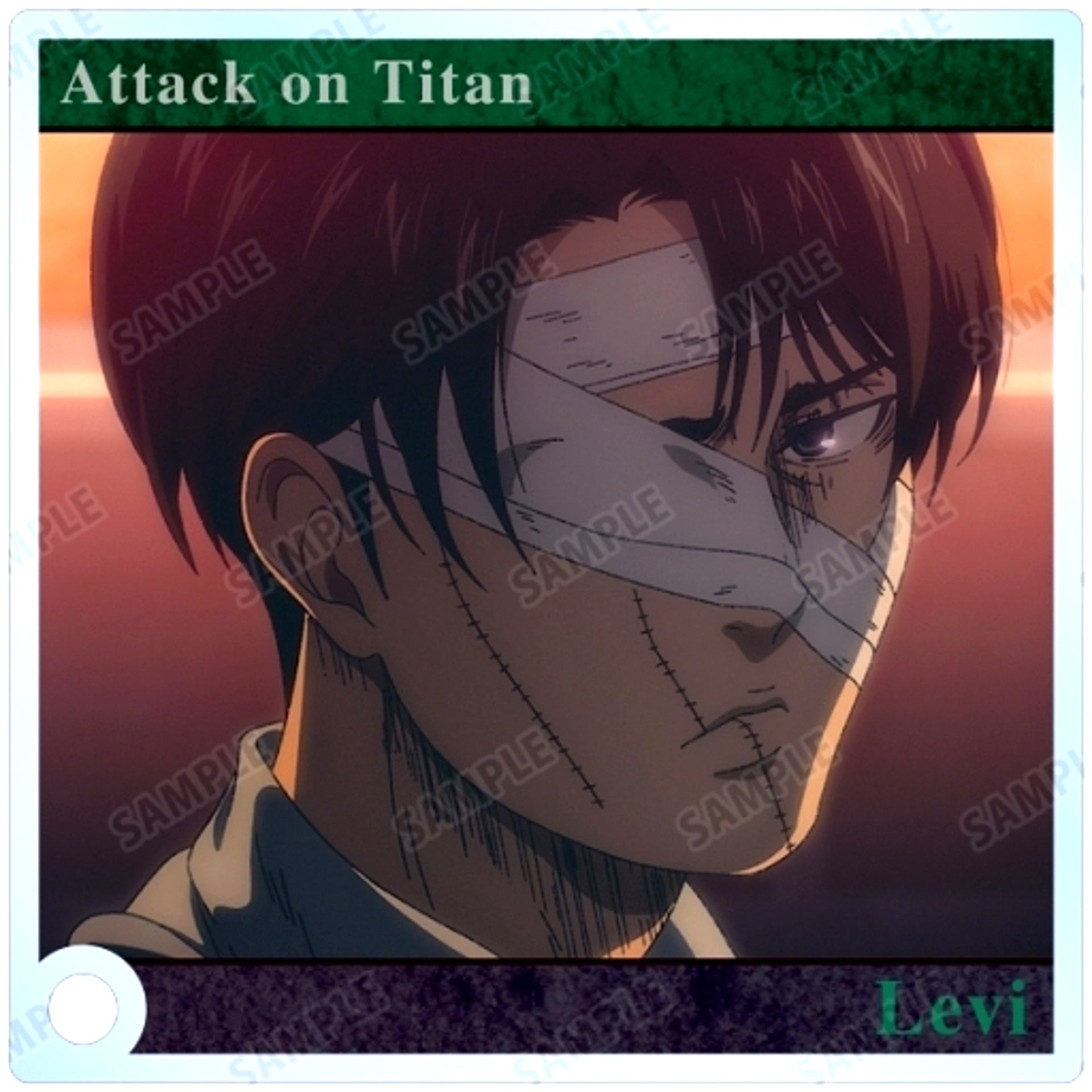Levi Attack on Titan Trading Scene Shot Acrylic Stand Panel [USED]